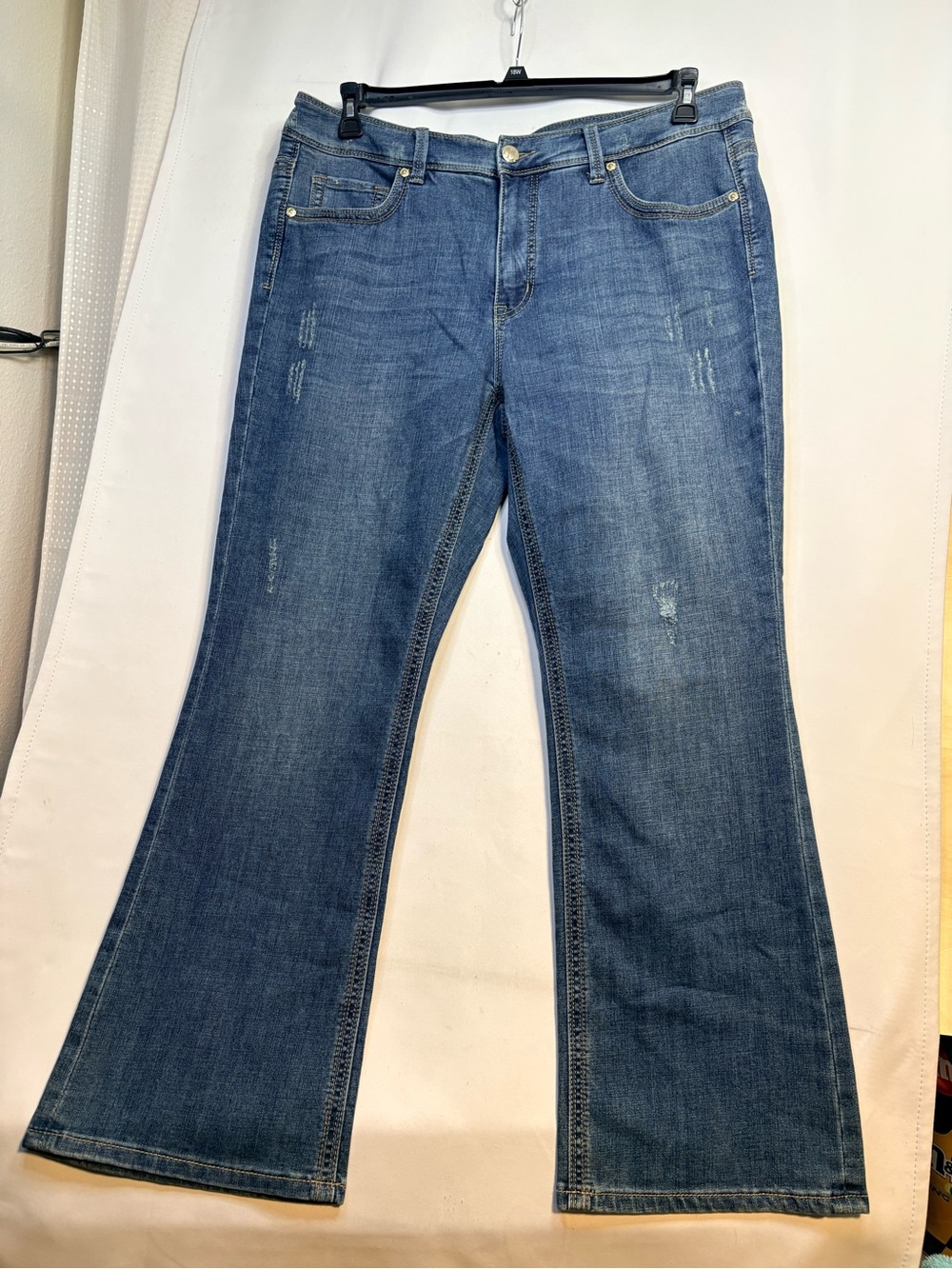 Women’s Melissa McCarthy Bootcut Blue Denim Jeans